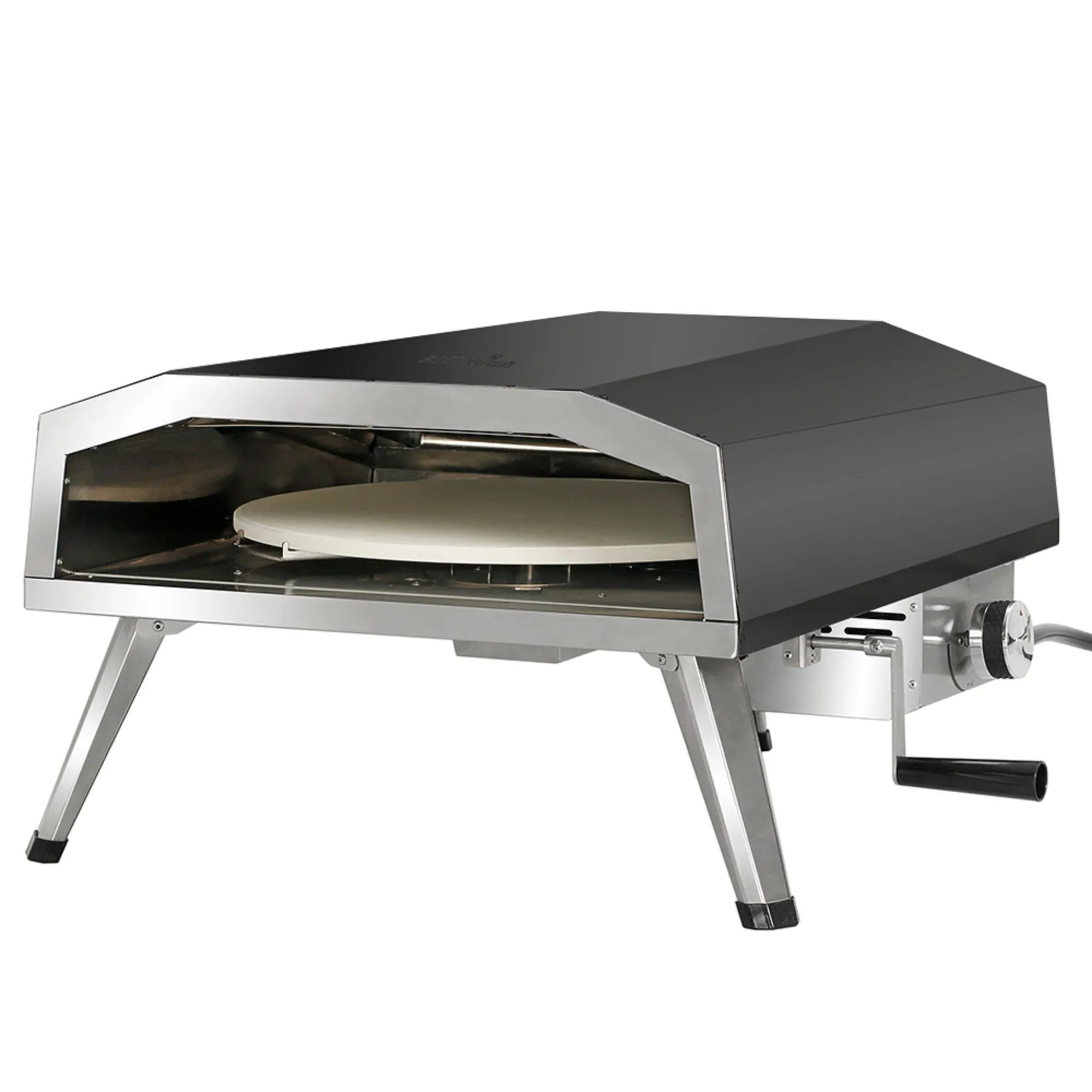 16'' Outdoor Propane Pizza Oven with Rotating Pizza Stone