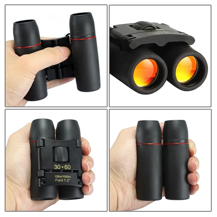 30x60 Night-vision High Definition High Times Outdoor Binoculars Cherry Blossoms Telescope