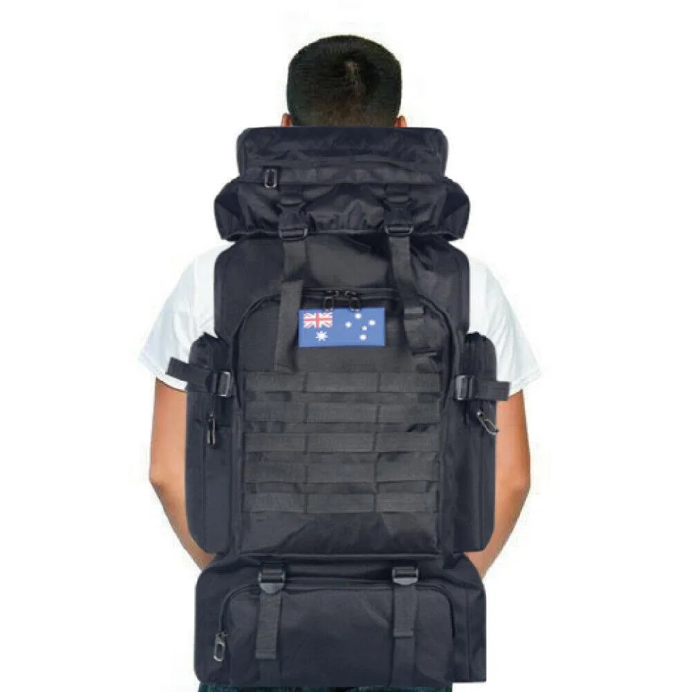 80L Tactical Hiking Backpack