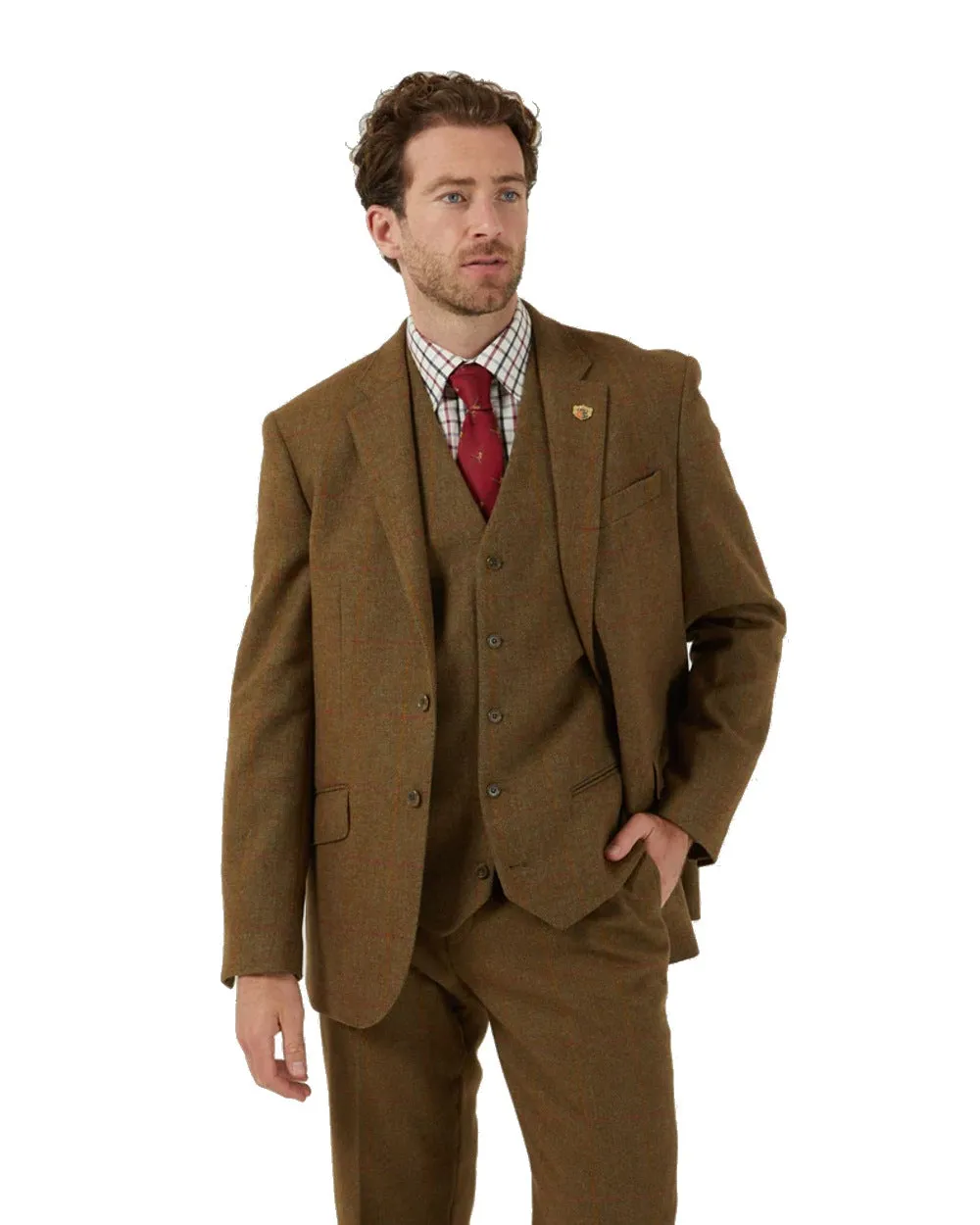 Alan Paine Combrook Mens Tweed Sports Blazer