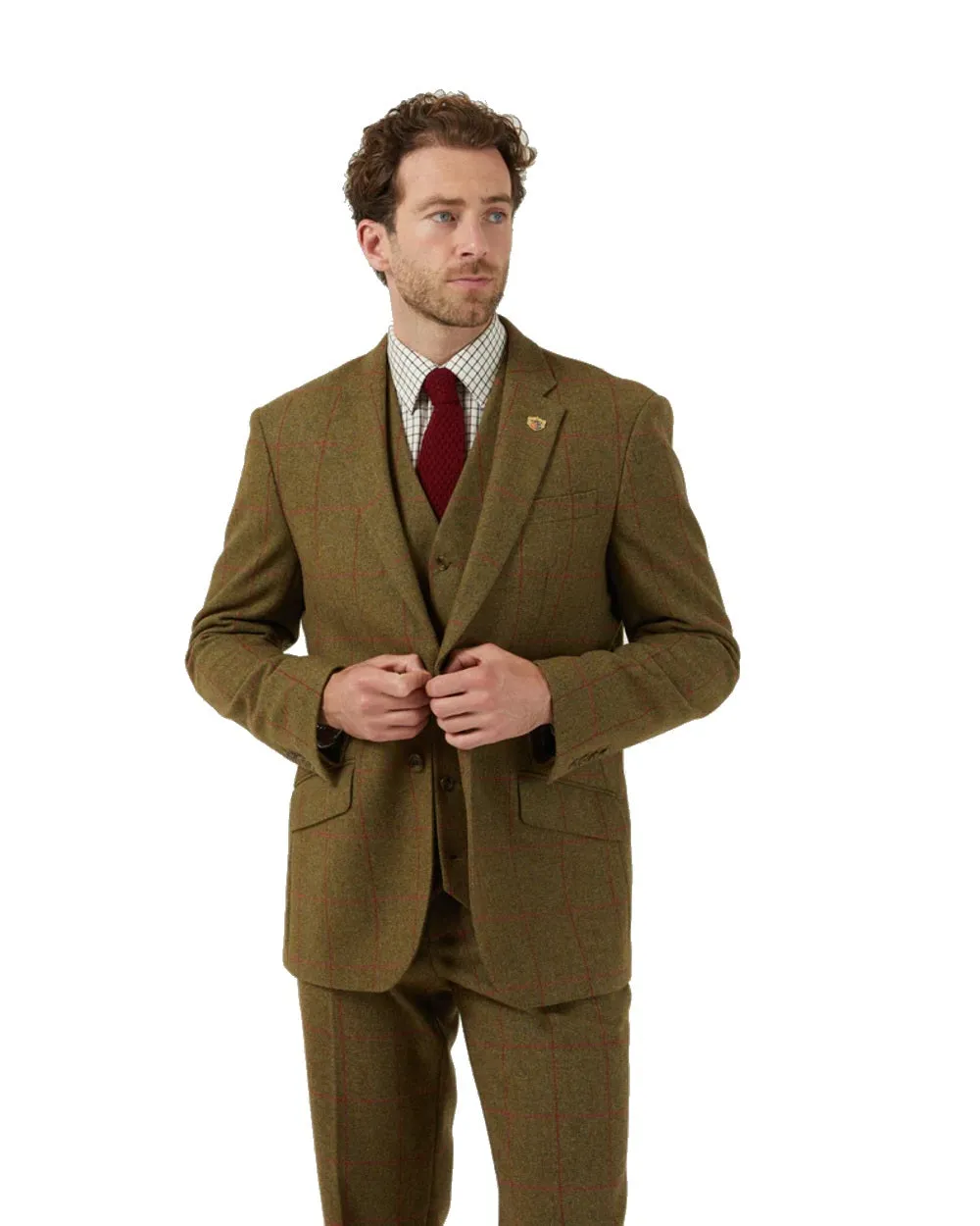 Alan Paine Combrook Mens Tweed Sports Blazer