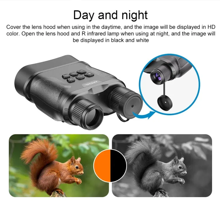 APEXEL Outdoor Hunting Night Vision Binoculars with Video HD Infrared Night Vision Device