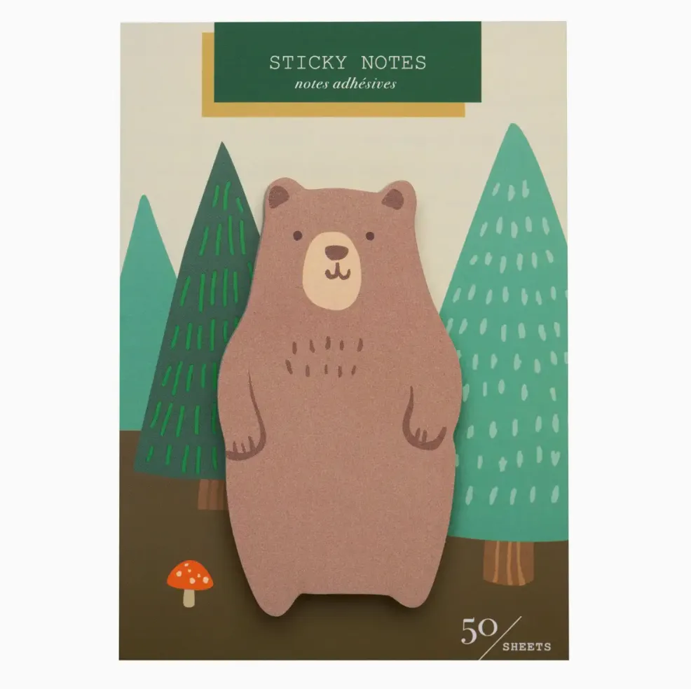 Bear Sticky Notes