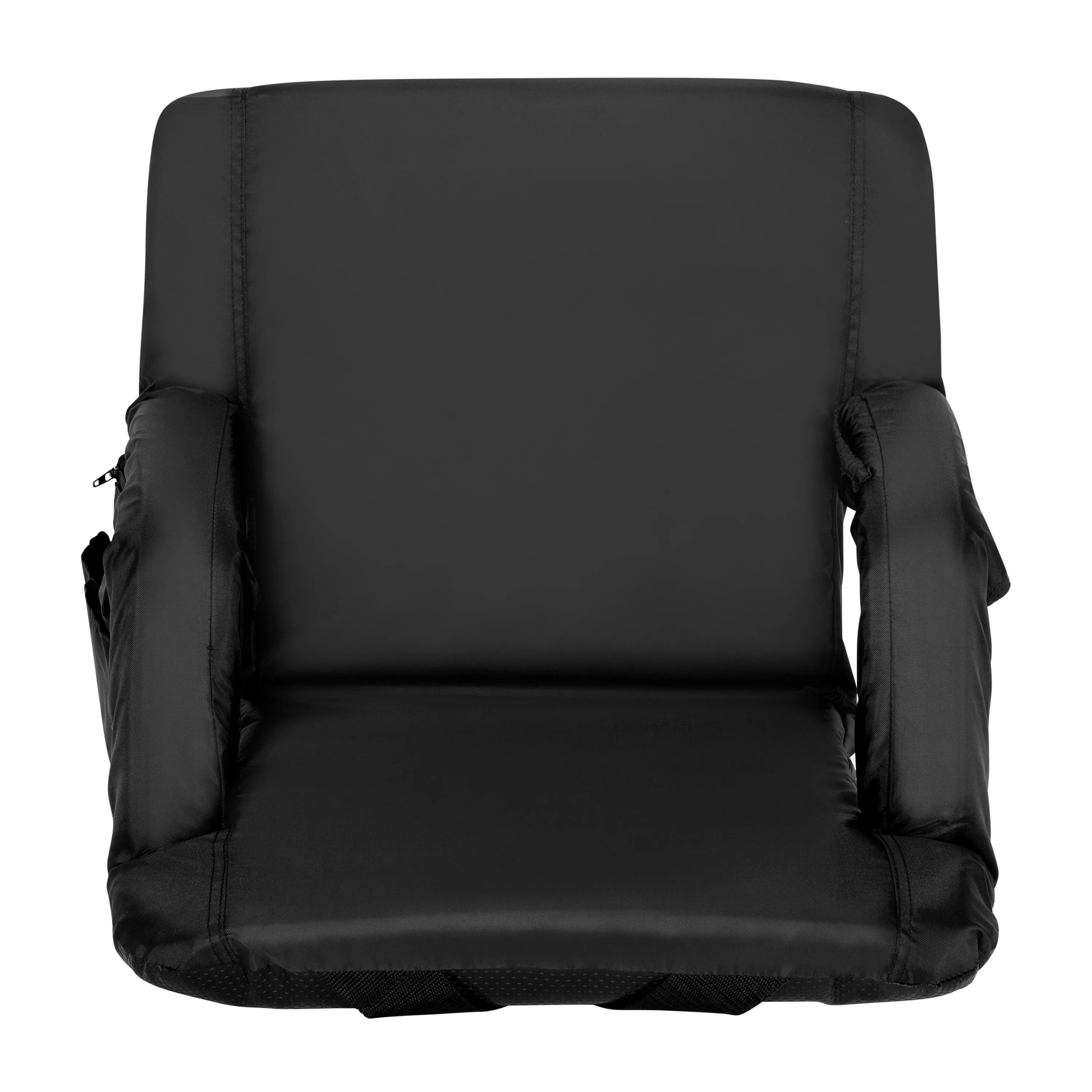 Black Reclining Stadium Chair FV-FA090-BK-GG