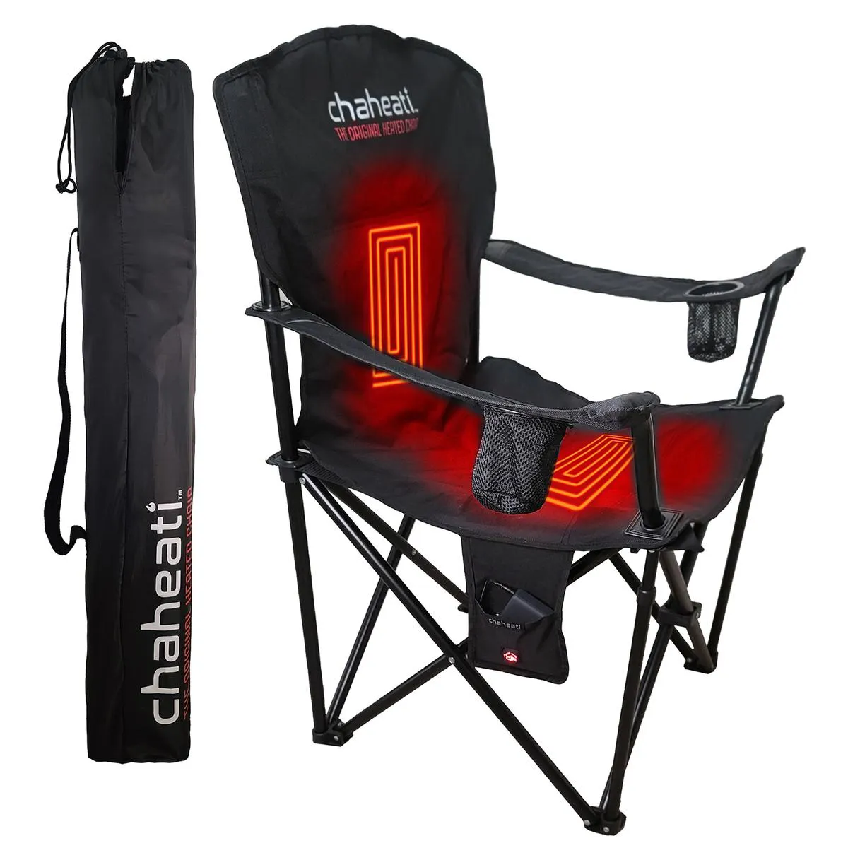 Chaheati 7V Battery Heated Camping Chair