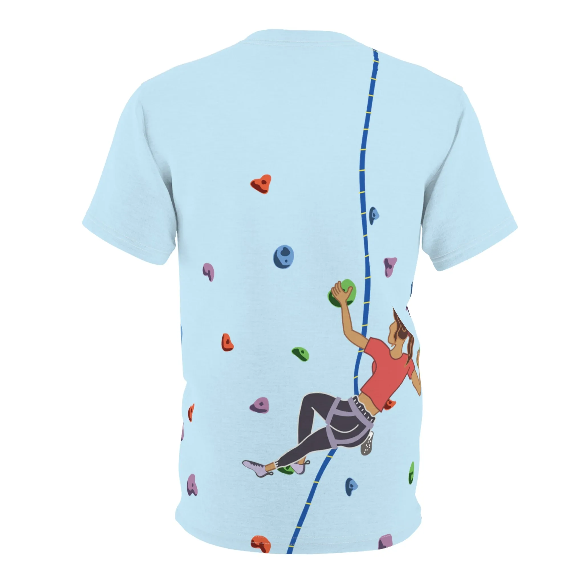 Climbers Conquer Rock Climbing Men's Unisex T-Shirt