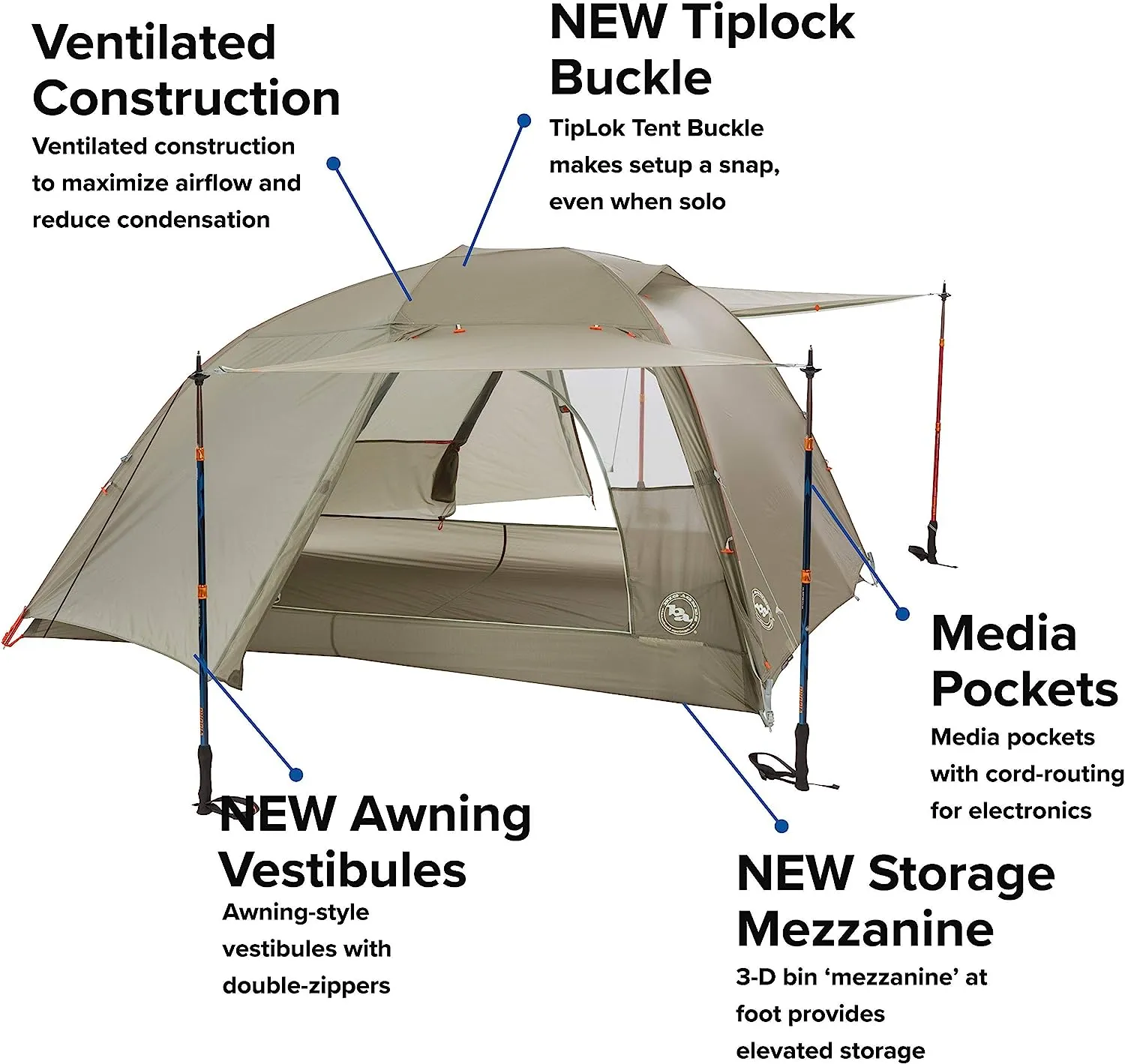 Copper Spur HV UL 3 Person Backpacking Tent