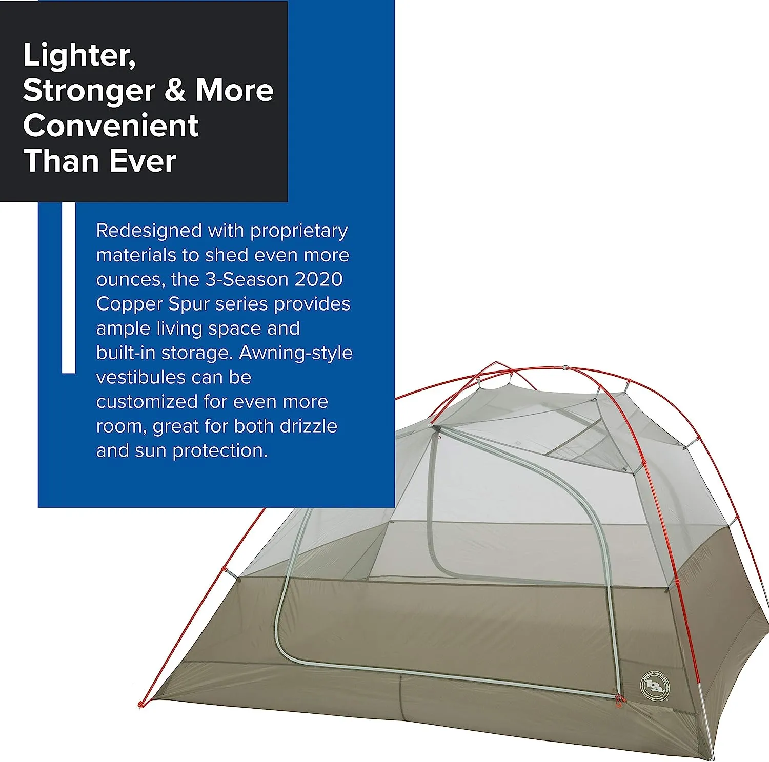 Copper Spur HV UL 3 Person Backpacking Tent