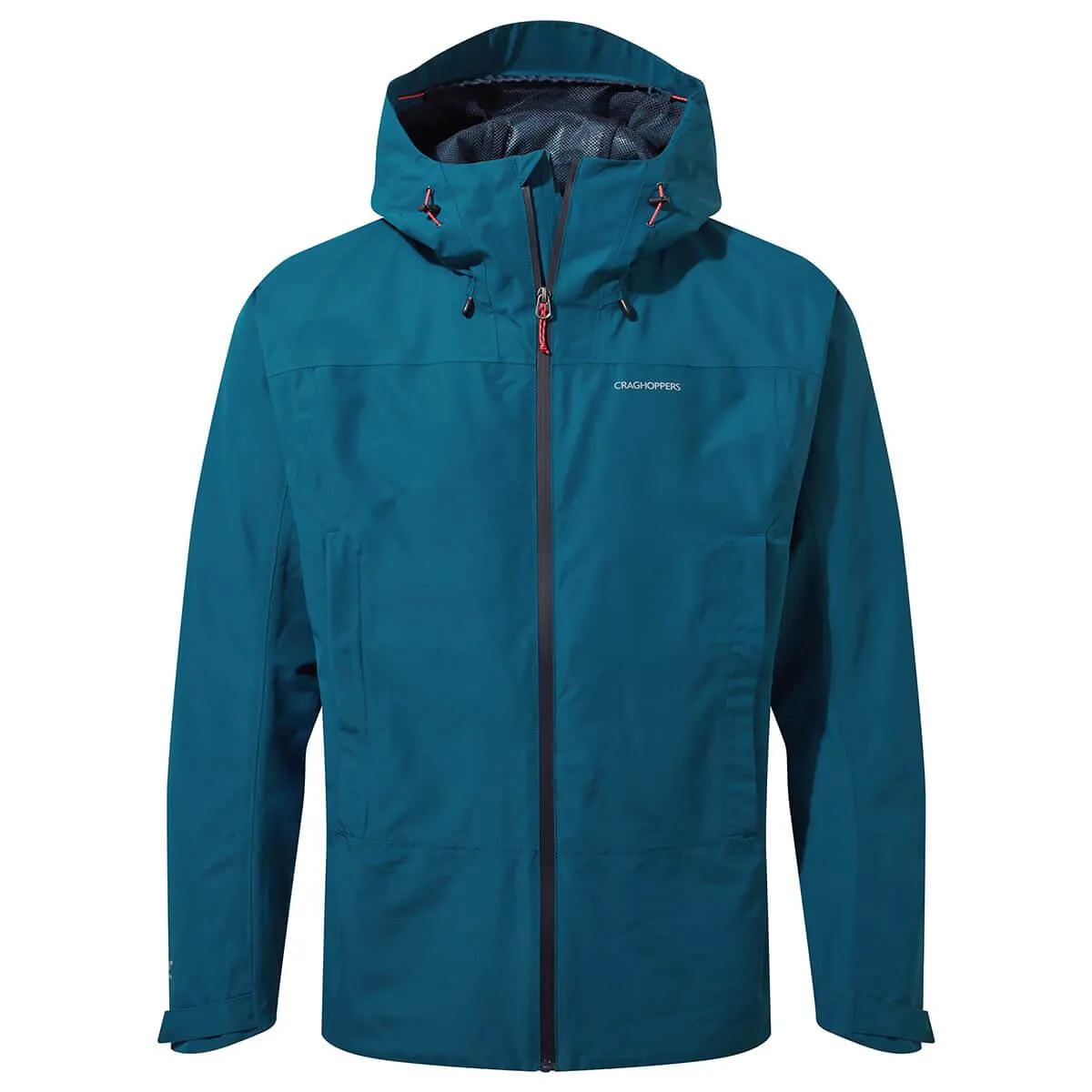 Craghoppers Mens Creevey Waterproof Breathable Recycled Hooded Jacket