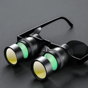 D-1548 10x HD Adjustable Focus Fishing Binoculars,Spec: With Yellow Polarised Lens