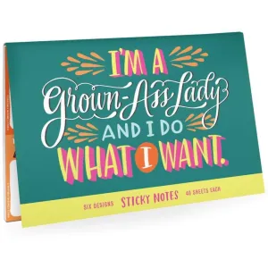 Grown Ass Lady Sticky Note Packet