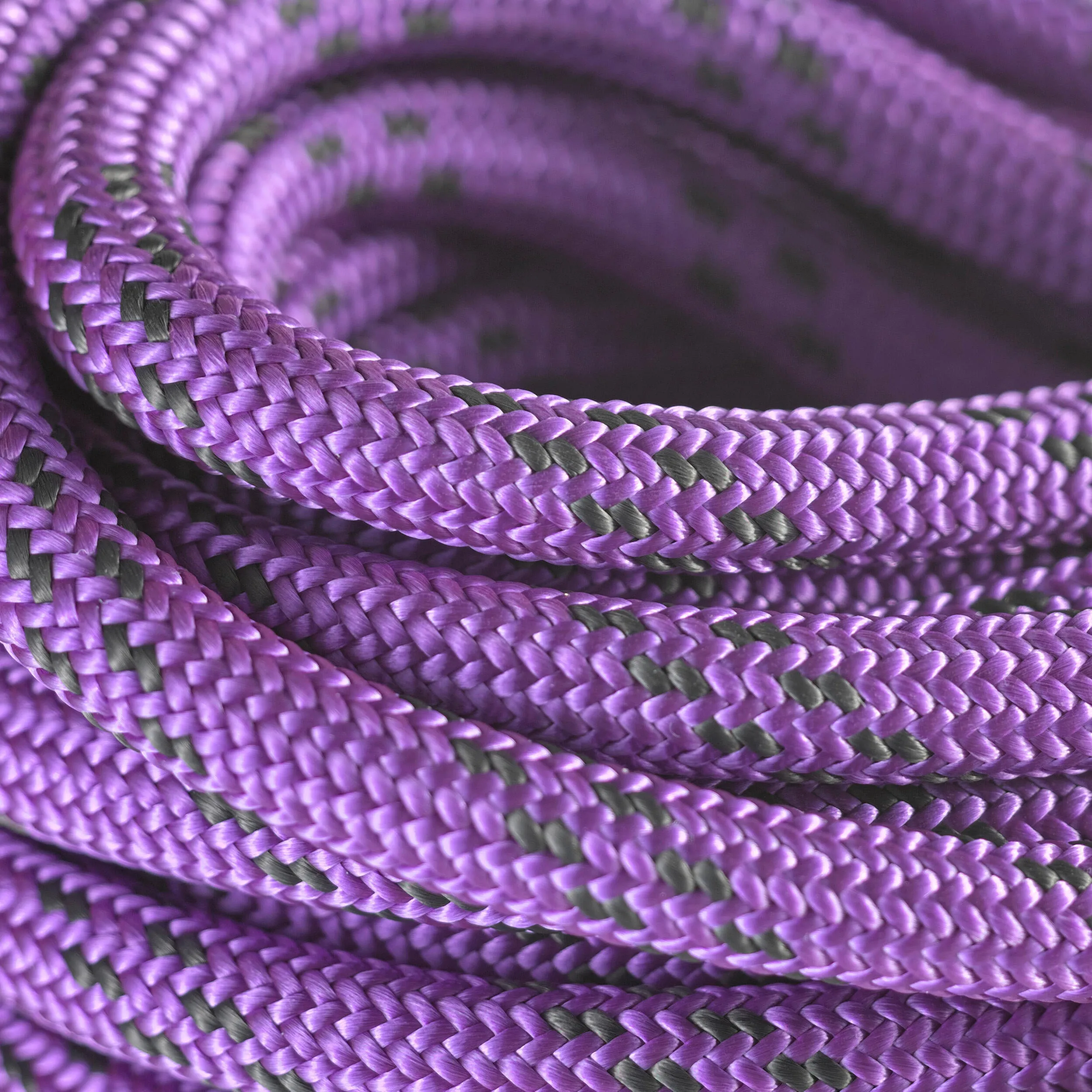 Hiking rope Simond Rando Dry, purple