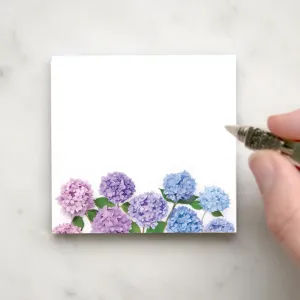 Hydrangea Sticky Notes