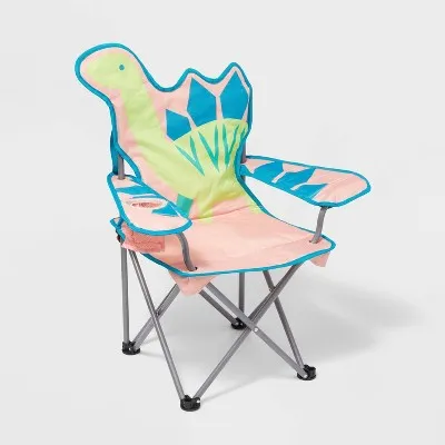 Kids' Dino Character Portable Camp Chair - Sun Squad