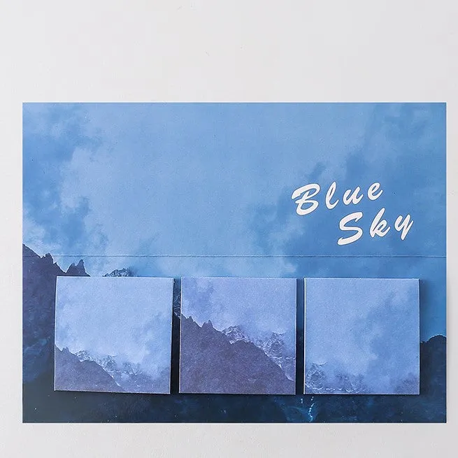 Landscape Themed Sticky Notes (Blue Mountains)