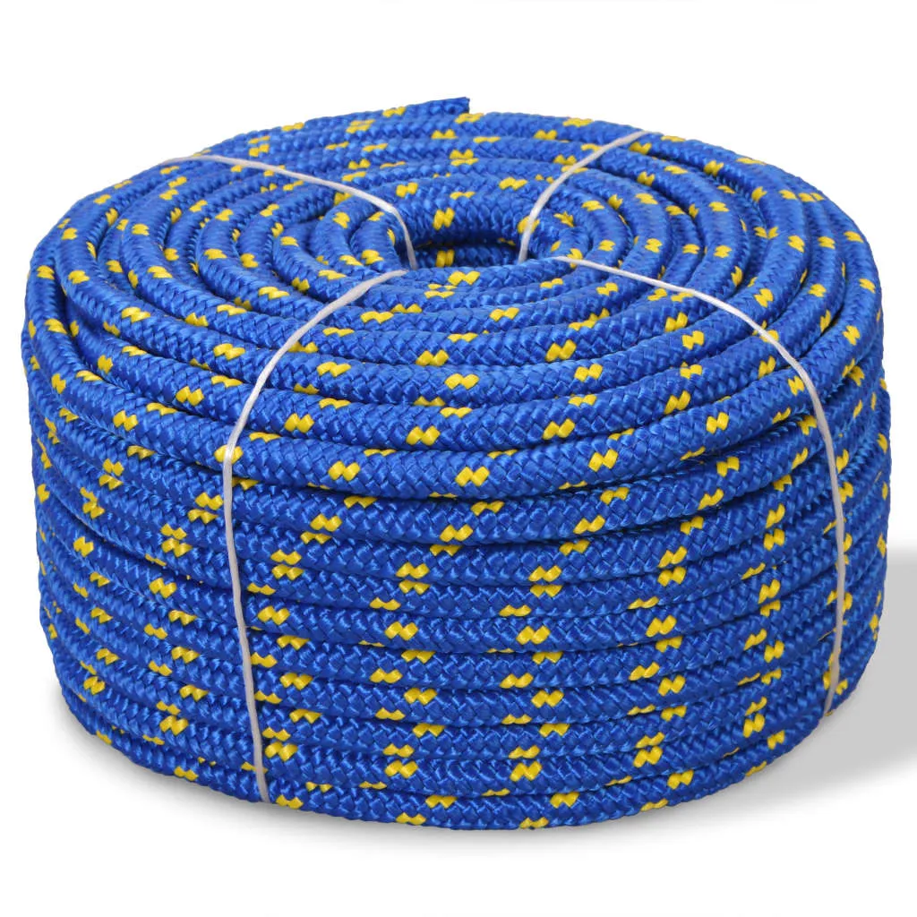 Marine Rope Polypropylene 6 mm 500 m Blue