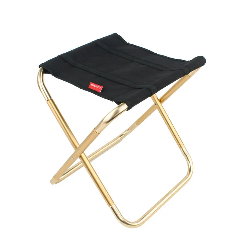 Outdoor Folding Chair, Portable Mini Adult Barbecue Chair, Fishing Stool, Simple And Lightweight Train Stool