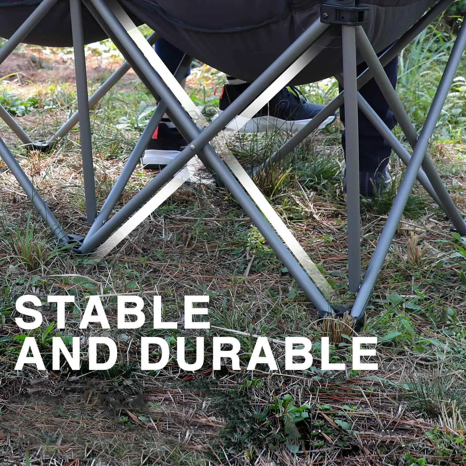 Padded double Camping Chair