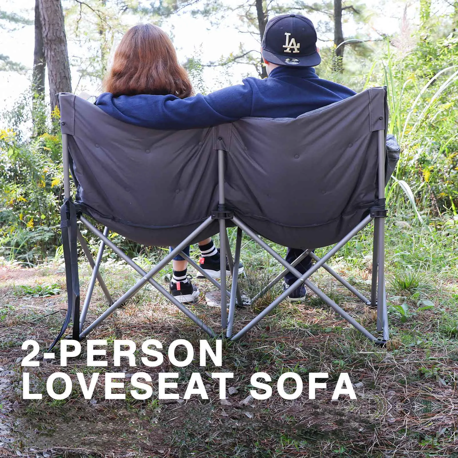 Padded double Camping Chair