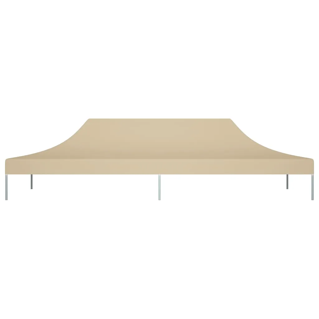 Party Tent Roof 6x3 m Beige 270 g/m²