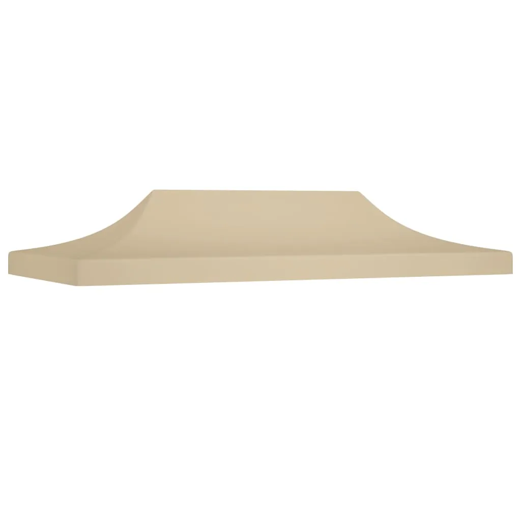 Party Tent Roof 6x3 m Beige 270 g/m²