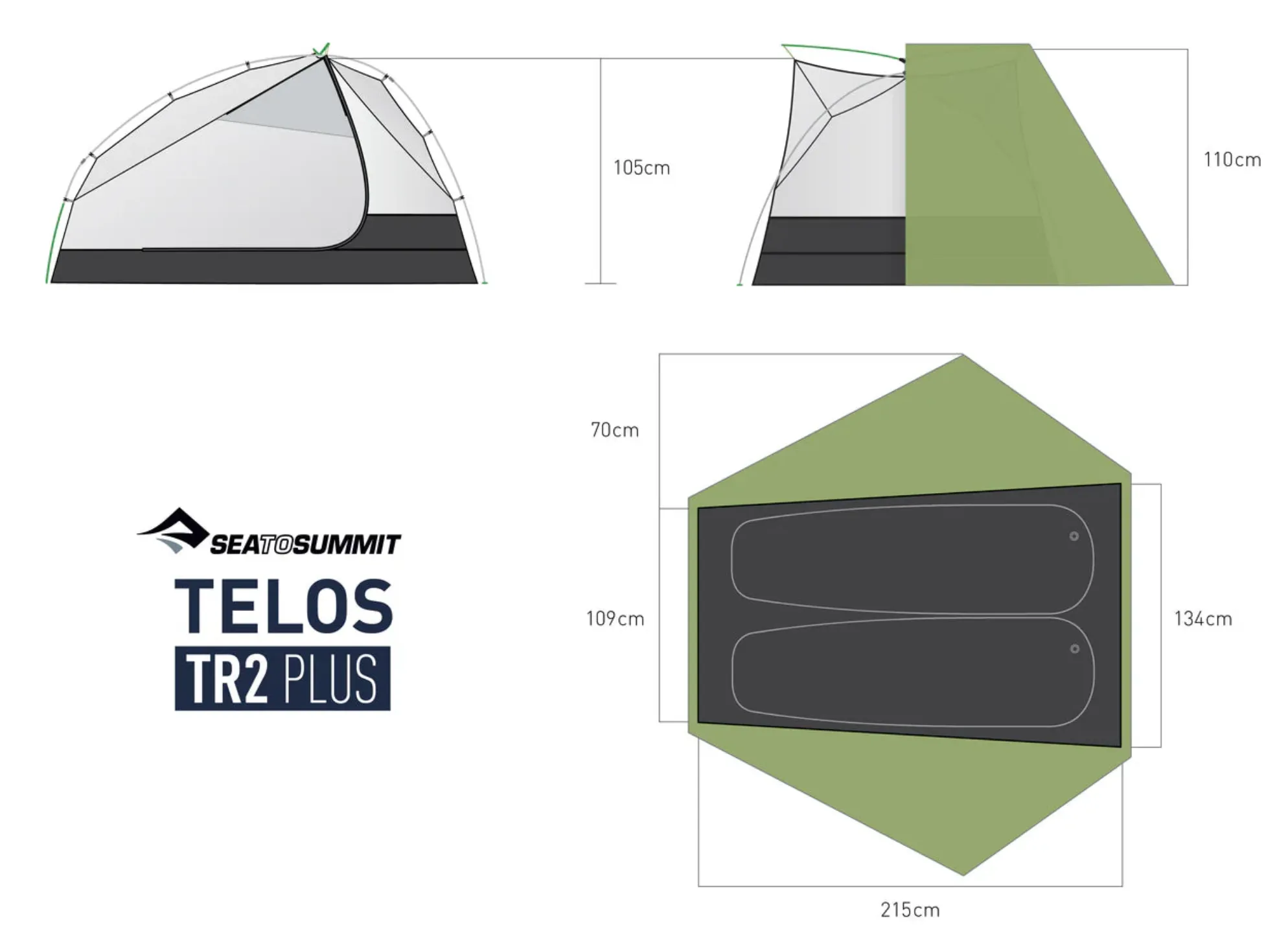 Sea to Summit Telos TR2 Plus Tent