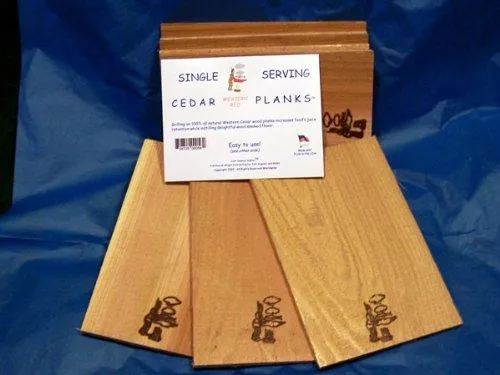 Single Serving Alder Planks (10 pack)