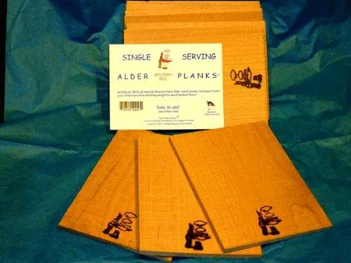 Single Serving Alder Planks (10 pack)