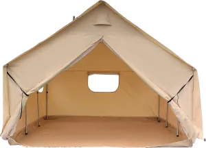 Vevor Canvas Wall Tent 10' x 12' Waterproof with Storm Flap for 6-8 People New