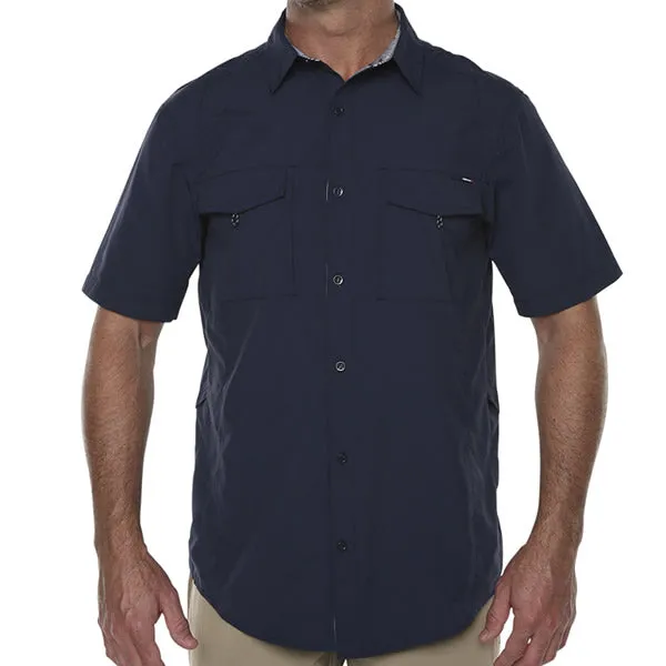 Vigilante Mens Lupton II Short Sleeve Shirt, Quick-Dry, Travel, Adventure Shirt