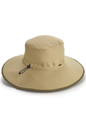 Women's Etta Shapeable Sun Catcher Hat  |  Tan/Khaki Travel Medallion